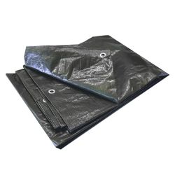 BACHE VERT-OLIVE 4X8M 100G/M² AVEC OEILLETS